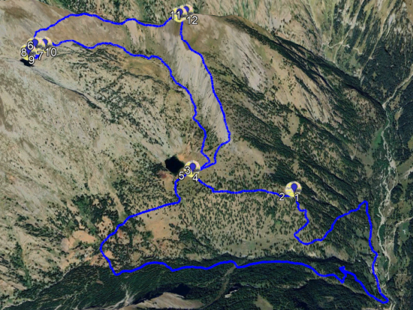 area 3Dmap Mappa Paraquerta
